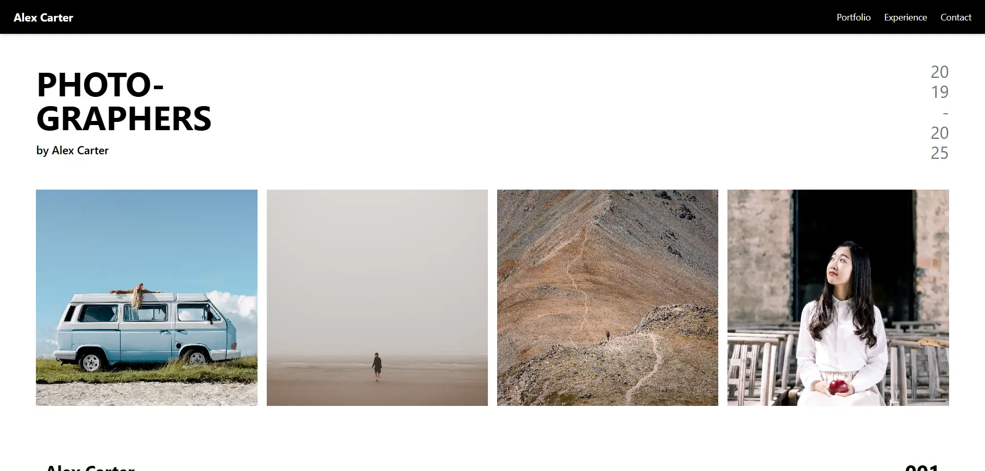 Photographer Portfolio